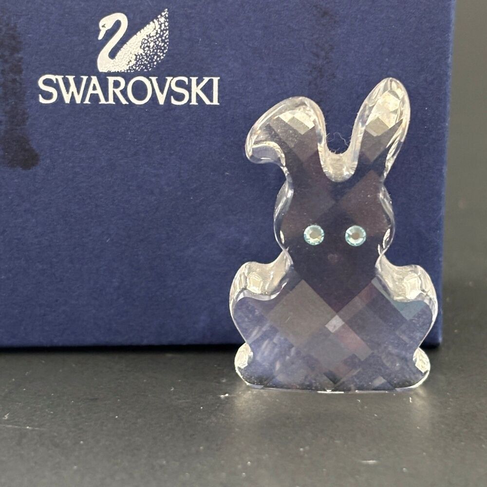 Vintage Swarovski Betty the Bunny Crystal Figurine Retired 2007 Easter